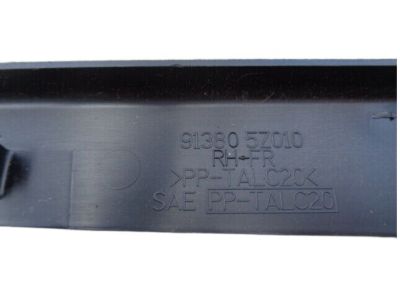 Nissan 91380-5Z010 Trim-Sunroof Side,RH