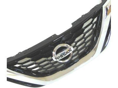 thumbnail image 2 of Elite Suspension Front Bumper Grille For 2016-2018 Nissan Sentra – Honeycomb, Chrome & Black, Direct Fit 62310-3YU0A 2 of 4