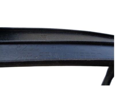 Nissan 82331-4BA0A Glass Run Rubber-Rear Door Window,LH