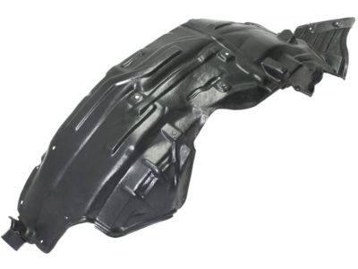 Front Right Inner Fender Liner For 2008-2015 Nissan Armada – AM Autoparts, Black Plastic