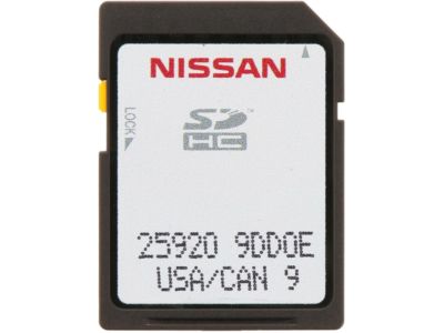 Nissan 25920-9DD0E Sd Card: Map