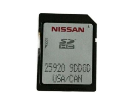 Nissan 25920-9DD0D Sd Card: Map