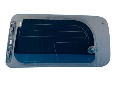 Nissan 83340-ZQ50A Glass-Side Window, 2ND RH