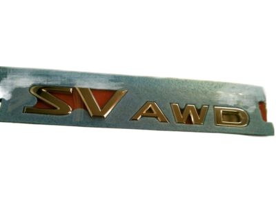 Nissan 84896-1VK1A Rear Emblem