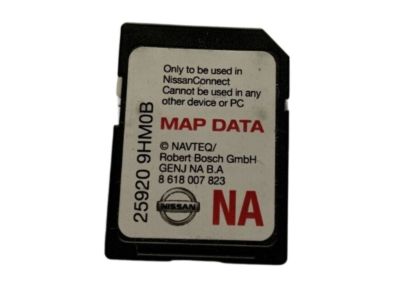 Nissan 25920-9HM0B Sd Card: Map