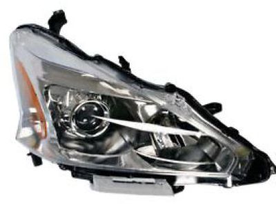 Nissan 26010-9AG0A Passenger Side Headlight Assembly