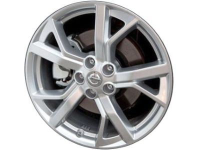 Nissan 40300-9DA1B ALUM Wheel (19X8 5SPOKE Split Lt Silver)