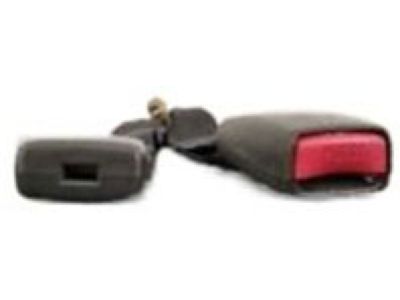 Nissan 89843-ZQ08B 3Rd Seat Buckle Belt Assembly