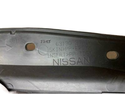 Nissan 63130-3TA0A BAFFLE Front Fender, RH