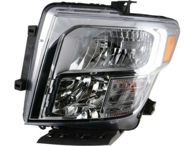 Uzooka Halogen Headlight Assembly - Passenger Right Side For Nissan Titan 2016-2023, Direct Replacement NI2503250, 26010EZ21A