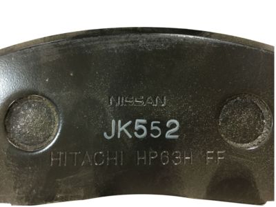 Nissan D1M60-CY70B Front Brake Pads Kit