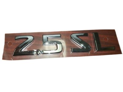 Nissan 84896-JA50A Trunk Lid Emblem