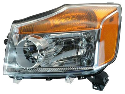 Nissan 26010-ZR00A Passenger Side Headlamp Assembly