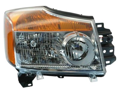 Nissan 26010-ZR00A Passenger Side Headlamp Assembly