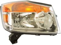 Nissan 26010-9GA0B Passenger Side Headlight Assembly