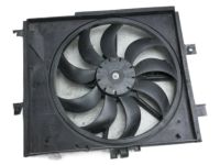 Nissan Versa Radiator fan - 21481-3AB3A Shroud-Motor Fan