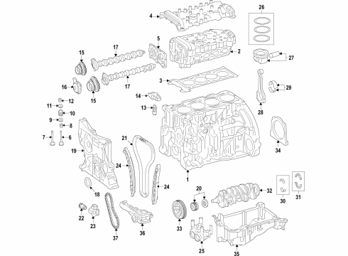 15084-93C0N Genuine Nissan #1508493C0N Pump-Oil
