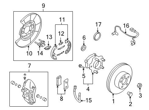 Pad Kit-Disc Brake,Rear Diagram for D4060-6HT0B