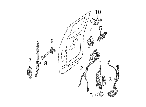 2021 Nissan Frontier Switches Diagram 4