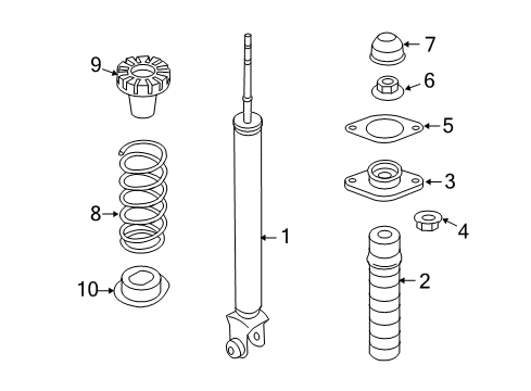 Shocks & Components - Rear - 2020 Nissan 370Z