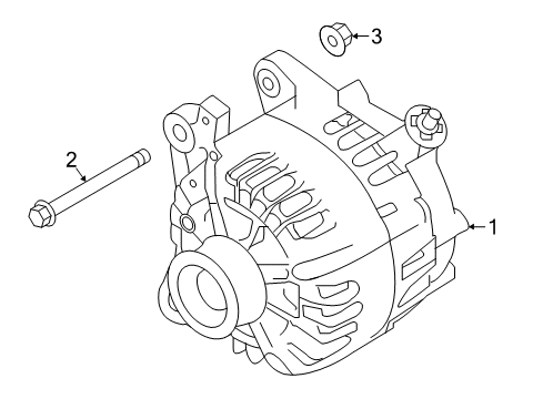 2022 Nissan Rogue Sport Alternator Diagram 2