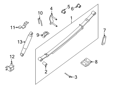 Rear Suspension - 2020 Nissan Frontier