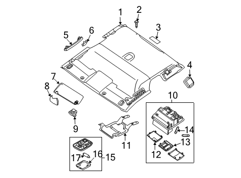 Interior Trim - Cab - 2020 Nissan Frontier