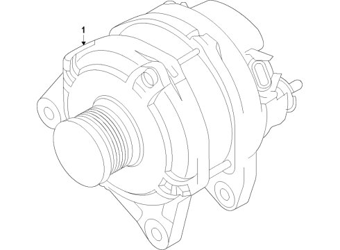 2021 Nissan Rogue Alternator Diagram 1