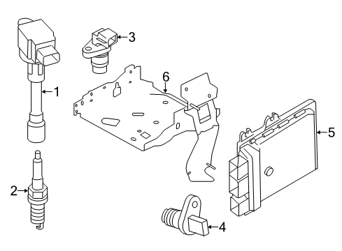 2021 Nissan Rogue Sport Ignition System Diagram