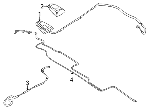 Feeder-Antenna Diagram for 28241-6LA0A