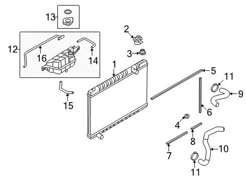 Radiator & Components - 2020 Nissan GT-R