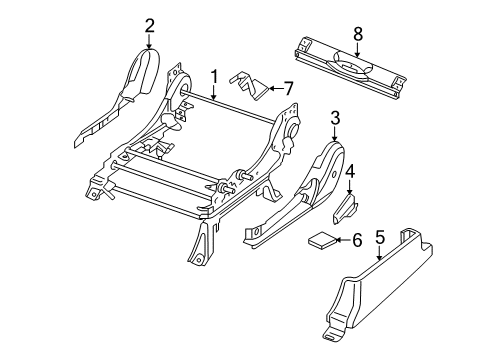Tracks & Components - 2020 Nissan Frontier