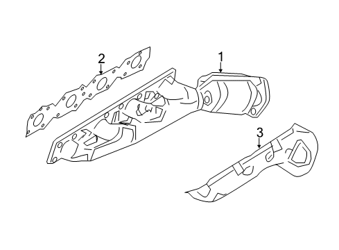 2021 Nissan NV Exhaust Manifold Diagram 2
