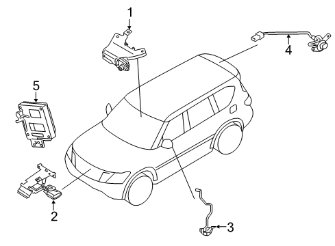 Electrical Components - 2021 Nissan Armada