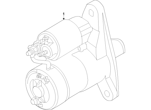 2022 Nissan Rogue Sport Starter Diagram