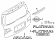 Diagram for Nissan Armada Emblem - 90896-1V85A