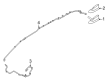 Diagram for 2021 Nissan Rogue Antenna Cable - 28243-6RR0B