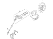 Diagram for Nissan Steering Wheel - 48430-9DL0B