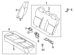 Diagram for 2020 Nissan Versa Seat Cushion - 88305-5EE0A
