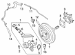 Diagram for 2021 Nissan Kicks Brake Master Cylinder Reservoir - D6010-5R00A