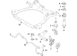 Diagram for Nissan Kicks Sway Bar Bushing - 54613-9VB0B