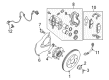 Diagram for 2020 Nissan Frontier ABS Sensor - D7910-9BT0A