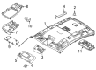Diagram for 2022 Nissan Sentra Sun Visor - 96400-6LE0C