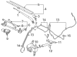 Diagram for 2020 Nissan Leaf Wiper Motor - 28810-3NF0L