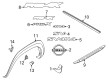 Diagram for 2022 Nissan Frontier Mud Flaps - 93882-9BU0A