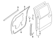 Diagram for 2022 Nissan Frontier Weather Strip - 82831-9BU0A