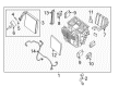 Diagram for Nissan Pathfinder Evaporator - 27280-3JC3D
