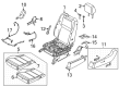 Diagram for 2022 Nissan Frontier Seat Cushion - 87361-9BU1A