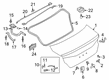 Diagram for 2022 Nissan Altima Weather Strip - 84830-9HE0A