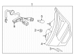 Diagram for Nissan Rogue Back Up Light - 26550-6RR1A
